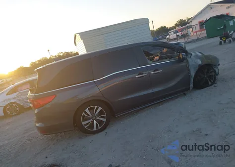 2023 Honda Odyssey Touring из США, поврежденный, VIN 5FNRL6H84PB053582